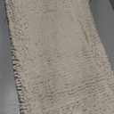 H.VERSAILTEX Bathroom Rugs Bath Mats Non Slip Chenille Bathroom Runner Rug 60x34 Extra Soft and Absorbent Shaggy Rugs Washable Dry Fast Plush Area Carpet Mats for Bath Room, Tub - Ivory