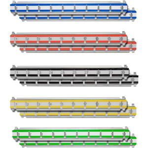 BARSKA AF13682 Labeled Key Shelves w/ 1-100 Numbered Hooks for Key Cabinets