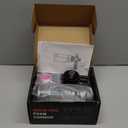 Foam Cannon Wide Mouth for Pressure Washer, Thick Snow Foam Lance for Car Wash, Adjustable Soap Cannon with 1/4 Inch Quick Connector, Additional 1.1mm Orifice Nozzle