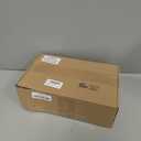 Layhit 3 Pcs Sunflower Glass Canister Set Clear Lemon Kitchen Storage Jars with Airtight Bamboo Lid for Coffee Bean Cookie Candy Tea Flour Farmhouse Home Countertop 24oz