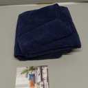 GAWAMAY Decorative Square Throw Pillow Covers 18"x18" Inch Set of 2, Super Soft Chenille Pillows Cover Fall Pillowcase for Living Room Bedroom Sofa Couch Cushion Cover Navy Blue 45x45cm (Only Covers)