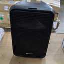 Professional Portable All-in-One 2-Way PA System Suitcase-Style Design with 8-Channel Mixer and 2X Speaker Stands,Bluetooth, Microphone, Remote Control for Performances, Presentations