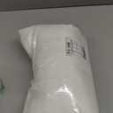 RYB HOME White Sheer Curtains Linen Texture Window Panels, Semi Sheer Light Filetring Rod Pocket & Back Tab Drapes for Bedroom, 52 x 84 inches, Pack of 2