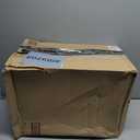 Anidaroel Ombre Outdoor Rugs 8x10 for Patios Clearance, Waterproof Camping Rugs for Outside RV, Reversible Plastic Straw Mat, Large Outdoor Area Rug for Deck, Backyard, Picnic(Orange&Pink,8x10')