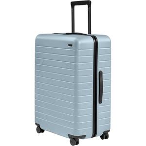 Away Large Checked Luggage, 29 Inch Hardside Suitcase with Spinner Wheels, Lightweight & Durable, TSA Lock, Light Blue