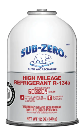 ZeroR® PERMAFROST AC Performance Booster for R134a, R12 Systems | 3 Cans
