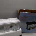 Aquarium, 2.4 Gallon Betta Fish Tank with Heater, Humidifier 3 in 1 Pump - Filteration & Oxygenation & Circulation, Temperature Display, HD Glass, Timed 7-Color Lights