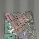 Thyle 3 Pcs Christmas Nutcracker Soldier Decorations 7 in Wooden Traditional Christmas Nutcrackers Figures Wood Veneer Vintage Xmas Tabletop Decoration for Fireplace Collectible Gifts(Pastel Color)