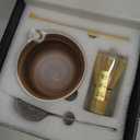 5PCS Matcha Tea Set Matcha Kit for Ceremony Ceramic Set for Traditional Japanese Tea Ceremony with Whisk and Bowl, Matcha Spoon, Whisk Holder