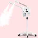 Professional Facial Steamer, 2 in 1 Facial Steamer with Hot & Cold Nozzle, Esthetician Face Steamer with Digital Display for Spa, Salon and Home Use (Large)