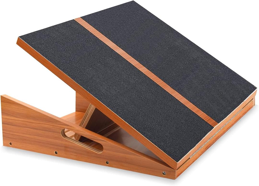 MUCITAGF Professional Slant Board, Adjustable Incline Board and Calf Stretcher, Slant Board for Calf Stretching, Calf Stretch Board