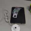 5W Solar Panels for Security Camera, Solar Panel with Micro USB & USB-C Port for DC 5V Outdoor Rechargeable Battery Camera, IP65 Waterproof, 360 Adjustable Security Mount, 9.8ft Cable1PC