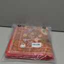 Cute Botanical Bathroom Rugs Non Slip, Ultra Thin Strawberry Thief Abstract Art 3x5 Small Rugs, Green Tropical Floral Leaves Throw Area Rug for Bedroom Kitchen Indoor Entrance Entryway Rug Washable