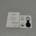 Air Tracker Tag 2 Pack [Apple MFi Certified] with Find My(iOS Only), Key Finder with No App Needed, Waterproof, 365-Day Standby, Wallet Key Bag Luggage Tracker