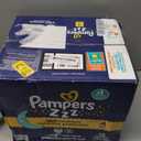 Pampers ZZZ Overnight Diapers, Size 4 (22-37 lbs), 58 Count, Nighttime Protection Disposable Baby Diaper, Night Time Leak and Skin Protection