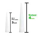 Black BioSeal 100% Silicone Sealant Caulk General Purpose, Waterproof and No Odor 10.1 Ounce Cartridge -Black 2 Set