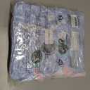 2 x Kids Onesie Animal Costume Christmas Costumes Unisex One Piece Cosplay Suit for Boys and Girls (Blue, M)