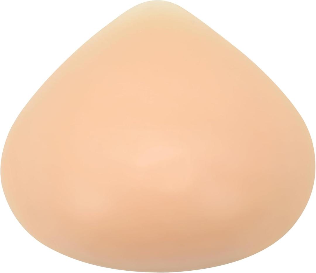 Silicone Breast Form Triangle Mastectomy Prosthesis Concave Bra Insert Enhancer Pad 1 Piece