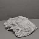 Round Tablecloth with Elastic Edge, 36-60Inch Waterproof Table Cloth for Dinner, Outdoor, Picnic, 36inch, White Marble