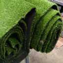 LITA Artificial Grass Turf Lawn-6 Feet x 10 Feet, 0.4" Indoor Outdoor Rug Synthetic Grass Mat Fake Grass