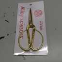 Ribbon Cutting Ceremony Kit,With Gold scissors,Scissors Blade Sheath and a pair of white gloves,Suitable for Ribbon-cutting ceremony,Office,Home,and Crafts, Right/Left Handed (Embossed handle)