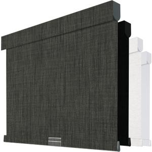 Boolegon Cordless Blackout Roller Shades for Windows, Grey, 23" W x 72" H
