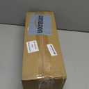 SPACEKEEPER Slim Rolling Storage Cart 4 Tier Bathroom Organizer Mobile Shelving Unit Utility Cart Tower Rack for Kitchen Laundry Narrow Places, White