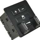 Trailer Brake Control Switch Compatible with 2007-2014 Cadillac Escalade Chevy Avalanche Silverado 1500 2500 3500 Suburban Tahoe GMC Sierra Yukon XL 1500 2500 Replaces 15823719 15926102 601226