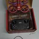 Spider Mini Drone for Kids with Altitude Hold and Headless Mode, 2 Batteries, Full Propeller Guards, 3 Lighting Effects, 360 Flips, 3 Speeds, Birthday Gifts Toys for Beginners Boys Girls