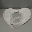 Angel Wings Feather Wings and Halo Headband for Cosplay Party Costume Halloween Dress Up Props Christmas Decoration (White)