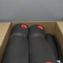 SPRI Hanging Exercise Mat, Fitness & Yoga Mat for Group Fitness Classes, Commercial Grade Quality with Reinforced Holes (56" L x 23" W x 5/8" (Black))