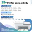910XL Ink Cartridges Replacement for HP 910xl Ink Cartridges Combo Pack with OfficeJet Pro 8025e 8015e 8028e 8035e 8025 8035 8020 Printer (Black, Cyan, Magenta, Yellow)