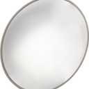 26 Acrylic Scratch Resistant Outdoor Convex Mirror With Plastic Back, Outdoor Security Mirror for the Garage Blind Spot, Store Safety, Warehouse View, Circular Wall Mirror for Personal or Office Use