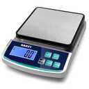 SASVY Digital Lab Scale 5000g x 0.1g oz/lb/g/kg Precision Electronic Scientific Scale Analytical Balance for Laboratory Jewelry Kitchen Includes Rechargeable Battery