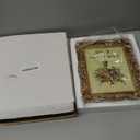 JANDERART Vintage Picture Frame 6x8 Inch, Antique Ornate Photo Frames with Glass Front, Baroque Design, Tabletop & Wall Hanging, Photo Gallery, Gold