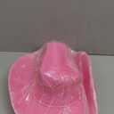 Pink Cowboy Hat with Heart Shaped Sunglasses,Pink Cowgirl Hat with Feather Boa,Cowgirl Hat for Costume Dress Up,Cowboy Themed Party,Bachelorette Party