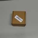 Oirlv Solid Wood Single Watch Display Stand Showcase Jewelry Stand Watch Holder with Pillow (Square Single, Creamy-White)