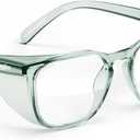 Stoggles Square Safety Glasses, Z87.1 Certified Polycarbonate Protective Eyewear, AntiFog, Scratch & Shatter Proof, UV & BlueLight Blocking, Top & Side Shields, Wide Fit, Rx Friendly, Unisex