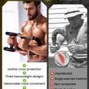 2026 New Saker PowerTwist Arm Trainer, Adjustable Forearm Strengthener, Arm Exercise and Chest Workout Equipment for Home Gym, for Men, Ideas for Fitness Enthusiasts