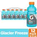 Gatorade Thirst Quencher, Glacier Freeze, 12 Fl Oz (Pack of 12) (EXP 11/17/26)