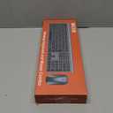 Wireless Keyboard and Mouse Combo, Full Size Keyboard and Mouse, Long Battery Life, Optical Mouse, 2.4G Lag-Free Cordless Mice Keyboard Set Ultra Slim Design for Computer, Laptop, PC, Mac, Windows