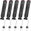 5 PCS PV Solar Panel Connector Male/Female 30A Built-in Diode Solar Wire Connectors Waterproof Anti-backflow