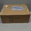 Calmootey Portable Closet Organizers, Clothing Storage, Wardrobe with 6 Shelves and Hanging Rod, Non-Woven Fabric Cover with 4 Side Pockets, Black