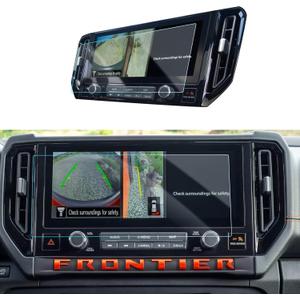 Matte Screen Protector for 2025 Nissan Kicks (SV, SR) Accessories Navigation Touchscreen Protector Film Tempered Glass HD Clear Anti-Glare 12.3''