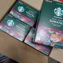 Starbucks K-Cup Coffee Pods, Dark Roast Coffee, Sumatra for Keurig Brewers, 100% Arabica, 4 boxes (96 pods total) BBD: 01/26/2026