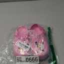 Girls Characters Clog Sandal Waterproof Slip-On Slides for Girls Stitch Frozen Minnie Mouse Sesame Street Closed Toe Clogs Sizes Infant/Toddler/Little Kid (9-10 Toddler, Pink)