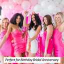 2 x VELSCRUN Hot Pink Crystal Tiara Crowns, Halloween Headband for Women, Princess Girls Tiaras, Queen Crown Princess Quinceanera Headpieces for Birthday Prom Bride Wedding Pageant Party Hair Band