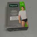Depend Washable Adult Incontinence Underwear for Men, Reusable, Light Absorbency, Large, Black, 1 Count