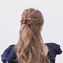 Magnetic Hair Clips, Strong Hold No-Slip Magnetic Hair Styling Clips, Clip No Crease Hair Types Strong Hold, Seamless 2-in-1 Design for Easy Everyday Hairstyles (A-4pcs)