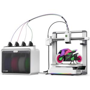 Creality SPARKX i7 Combo 3D Printer, Multi Color with CFS Lite High Speed AI Photo-to-3D Printing 95% Pre-Assemble Auto-Leveling Custom RGB Quick-Swap Essential Parts 10.2410.2410 inch
